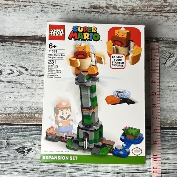 LEGO Super Mario 71388 Expansion Set Boss Sumo Bro Topple Tower 231 pcs/pcz - Picture 5 of 6